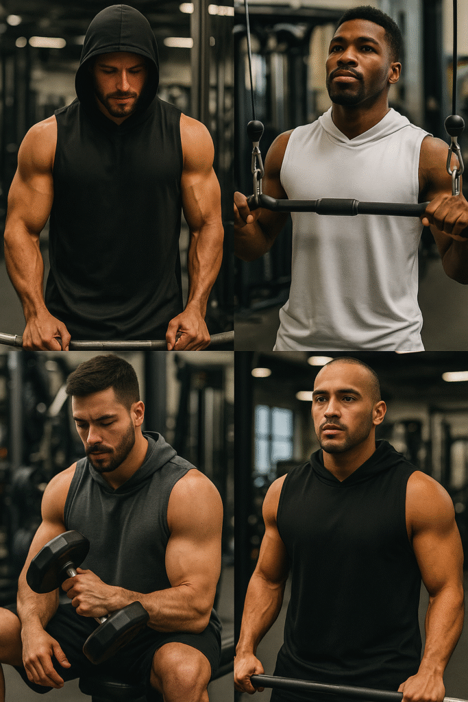 A camiseta regata masculina mais estilosa para academia