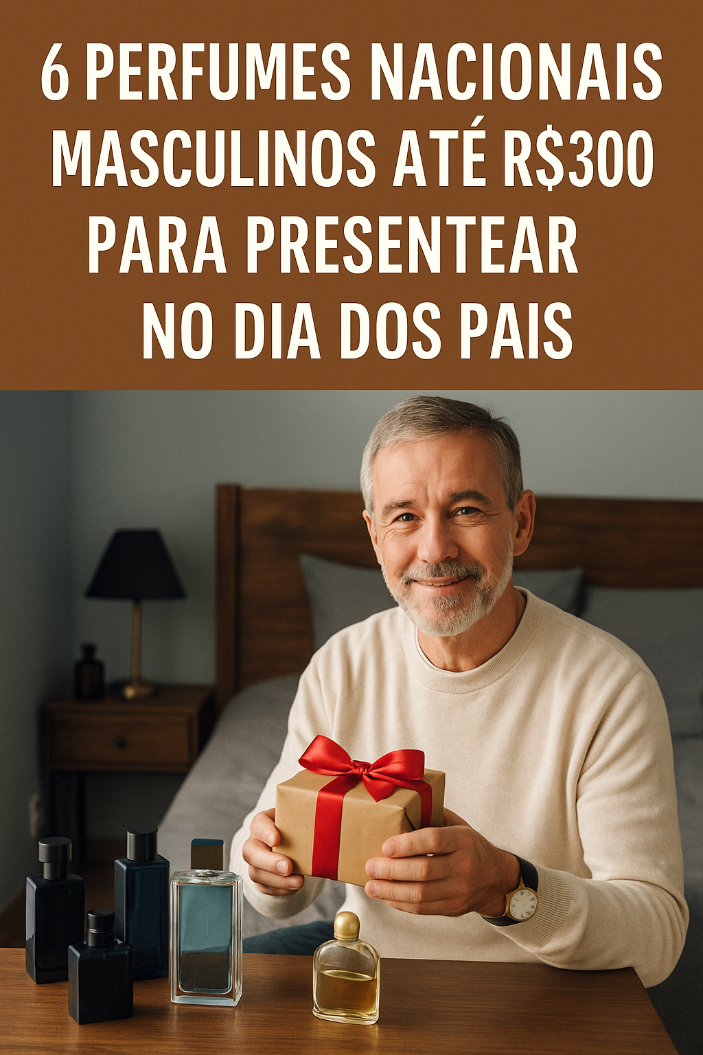 Perfumes Nacionais Masculinos para Presentear no Dia dos Pais